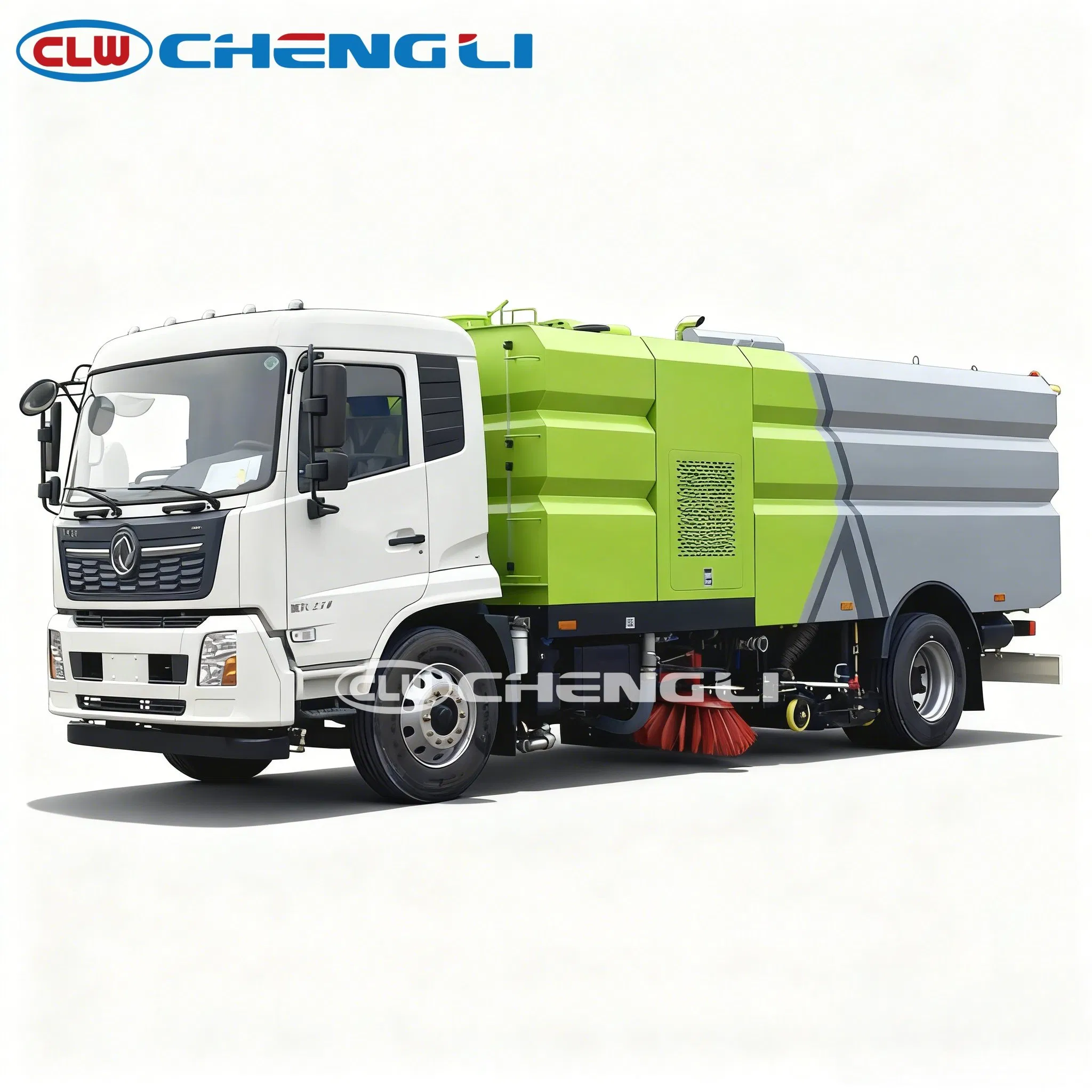 รถกวาดและล้างถนน Dongfeng Tianjin 4×2 รุ่น CLW5181TXS6SL สำหรับงานดูแลถนน